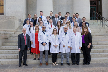 Group Shot Outside Statehouse 1